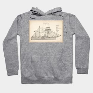 United States Revenue Cutter Harriet Lane - SD Hoodie